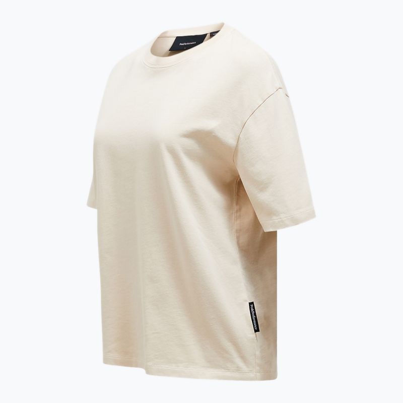 Koszulka damska Peak Performance Heavy Cotton avid beige 3
