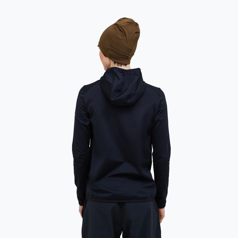 Bluza trekkingowa damska Peak Performance Light Zip Hood black 2