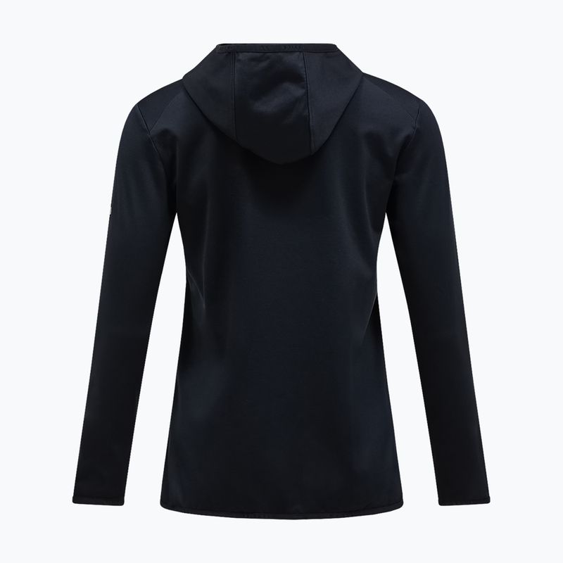 Bluza trekkingowa damska Peak Performance Light Zip Hood black 5