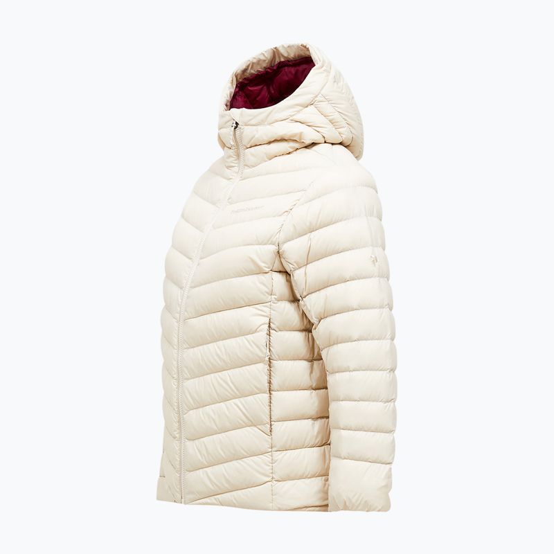 Kurtka puchowa damska Peak Performance Frost Down Hood Jacket Sand Fog 3