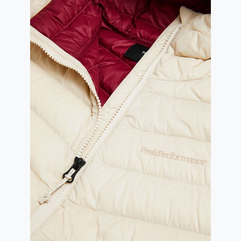 Kurtka puchowa damska Peak Performance Frost Down Hood Jacket Sand Fog 4