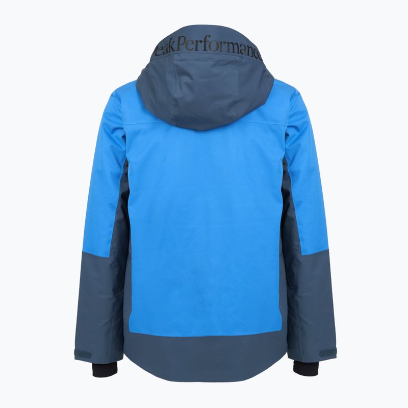 Kurtka narciarska męska Peak Performance Rider Tech Insulated azure ascent/mountain lake 2