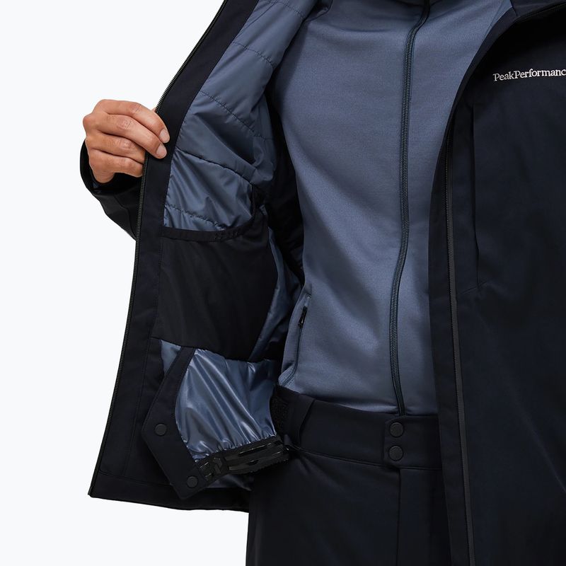 Kurtka narciarska męska Peak Performance Maroon Insulated black 7