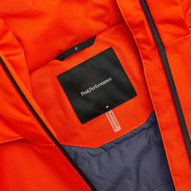 Kurtka narciarska męska Peak Performance Maroon Insulated solar burst 11