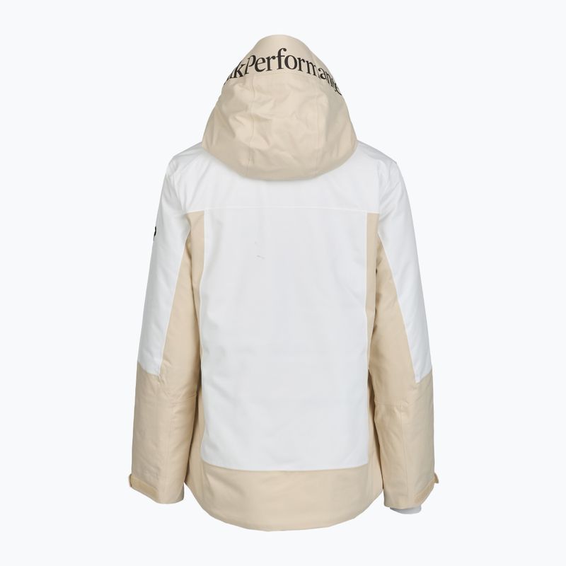 Kurtka narciarska damska Perak Performance Rider Tech Insulated sand fog/off wihte 2