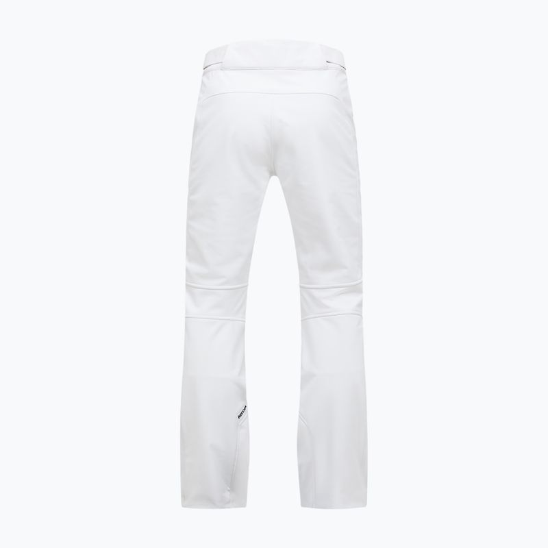 Spodnie narciarskie damskie Peak Performance Stretch Softshell off white 2