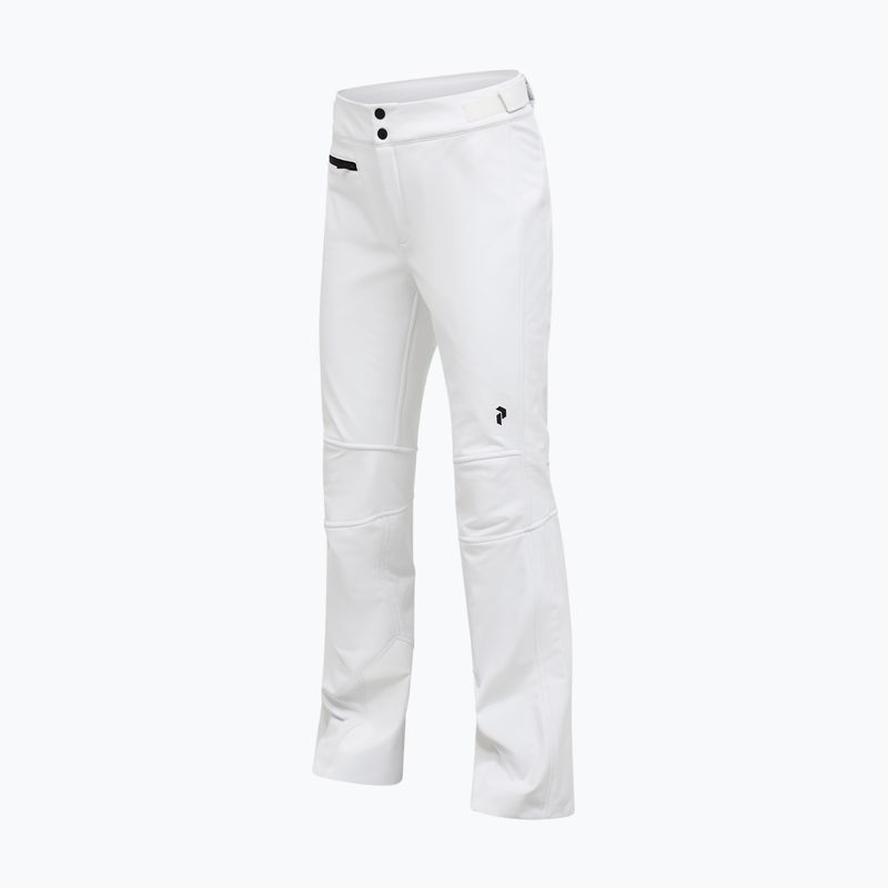 Spodnie narciarskie damskie Peak Performance Stretch Softshell off white 3