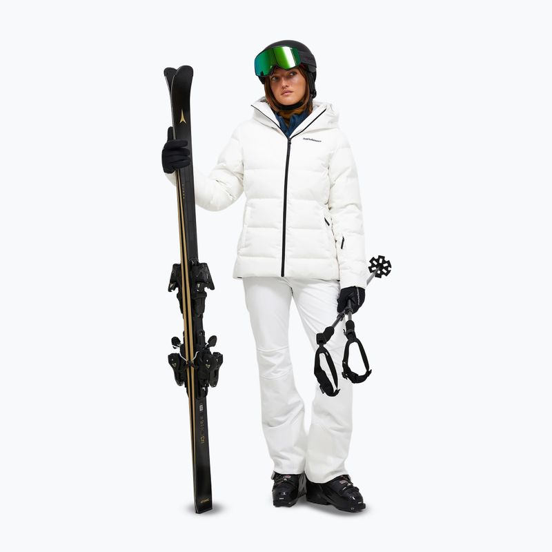 Spodnie narciarskie damskie Peak Performance Stretch Softshell off white 5