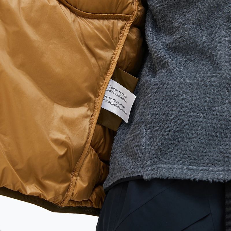 Kurtka puchowa damska Peak Performance Helium Down Hood meadow moss/sierra sand 5