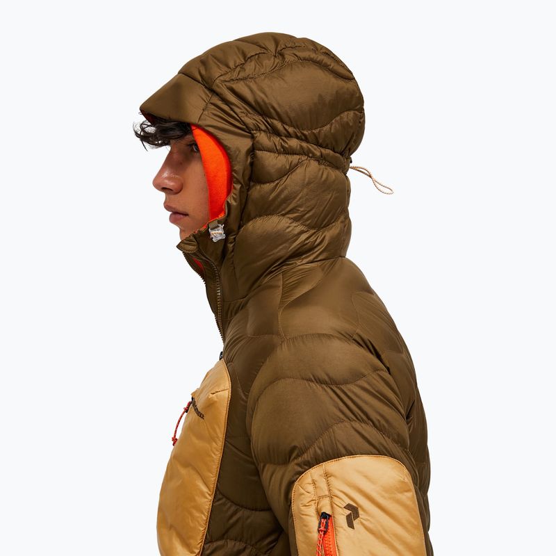 Kurtka puchowa męska Peak Performance Helium Utility Down meadow moss/sierra sand 4