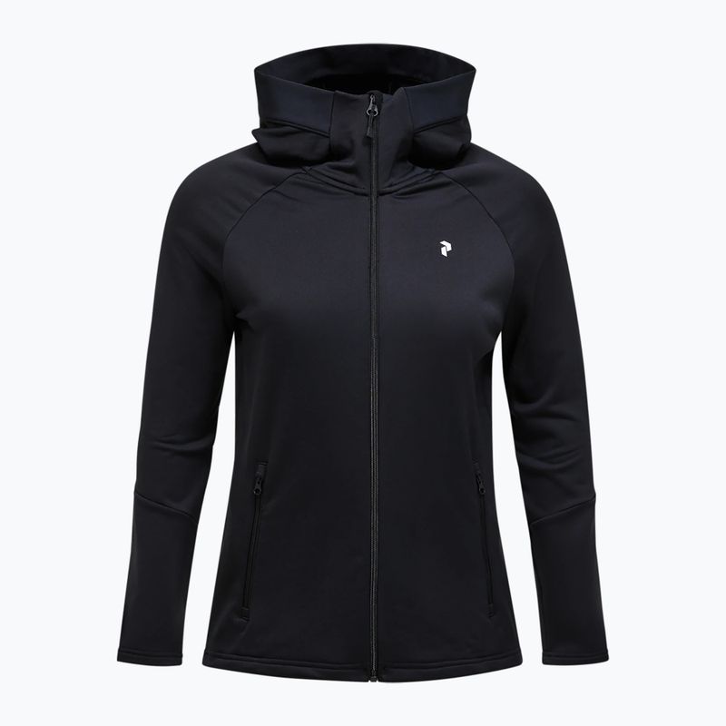 Bluza damska Peak Performance Rider Essentials Zip Hood black/black 6