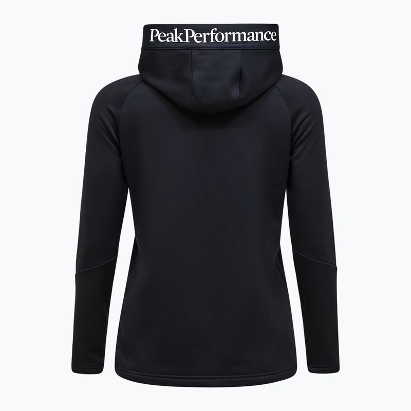 Bluza damska Peak Performance Rider Essentials Zip Hood black/black 7