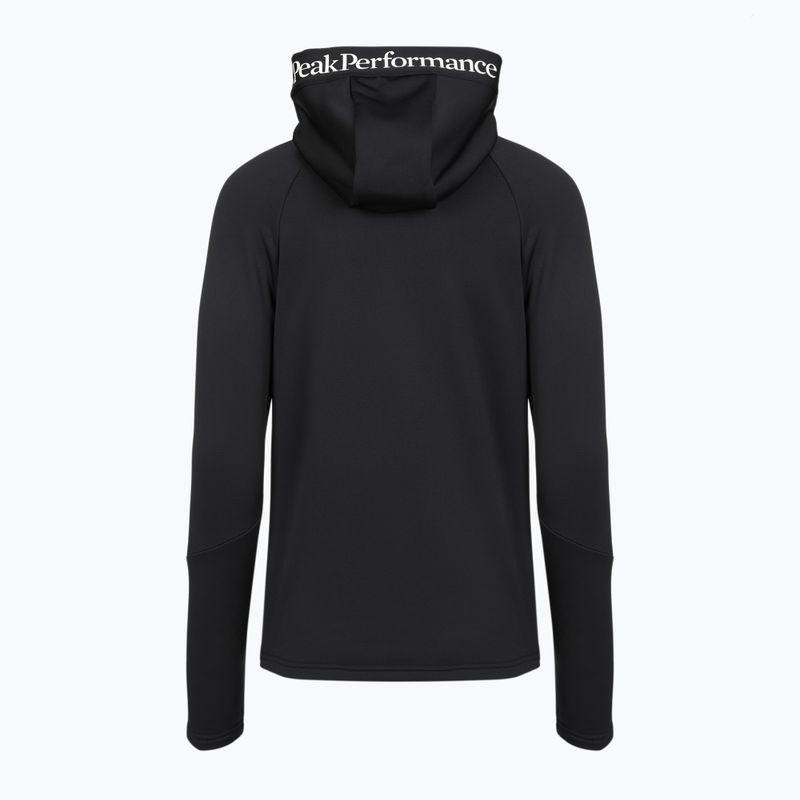 Bluza damska Peak Performance Rider Essentials Zip Hood black/black 7