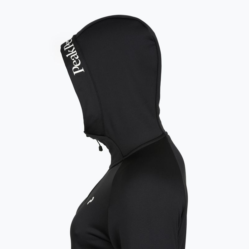Bluza damska Peak Performance Rider Essentials Zip Hood black/black 10