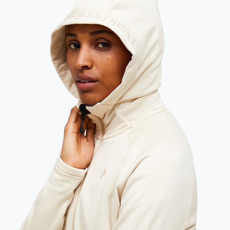 Bluza damska Peak Performance Rider Essentials Zip Hood sand fog/sand fog 4