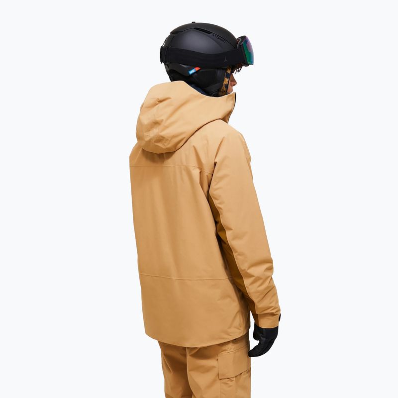 Kurtka narciarska męska Peak Performance Edge Insulated sierra sand/earthy summit 3