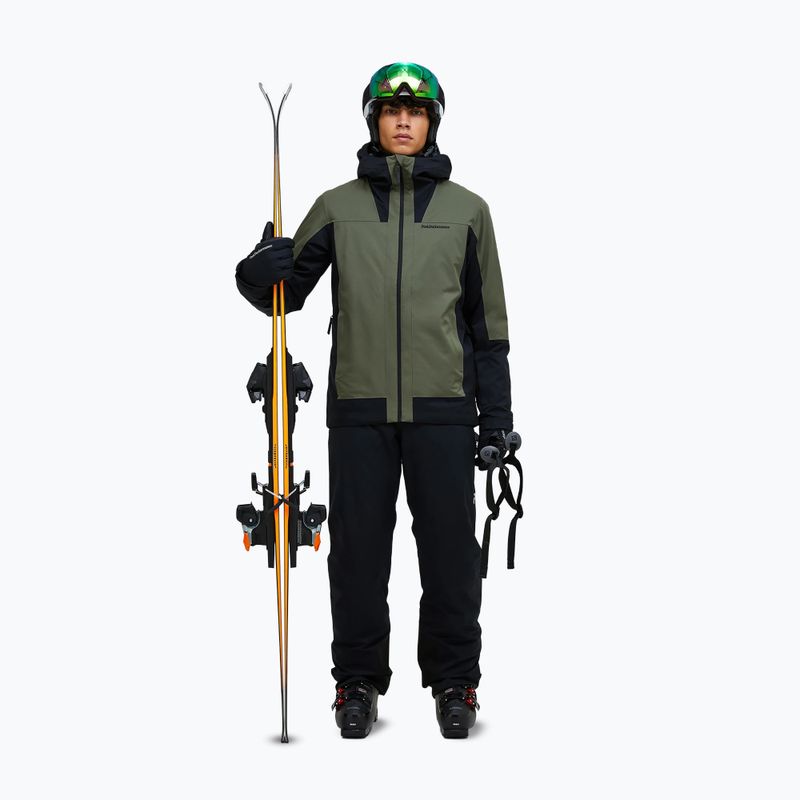 Kurtka narciarska męska Peak Performance Rider Tech Insulated pine needle/black 2