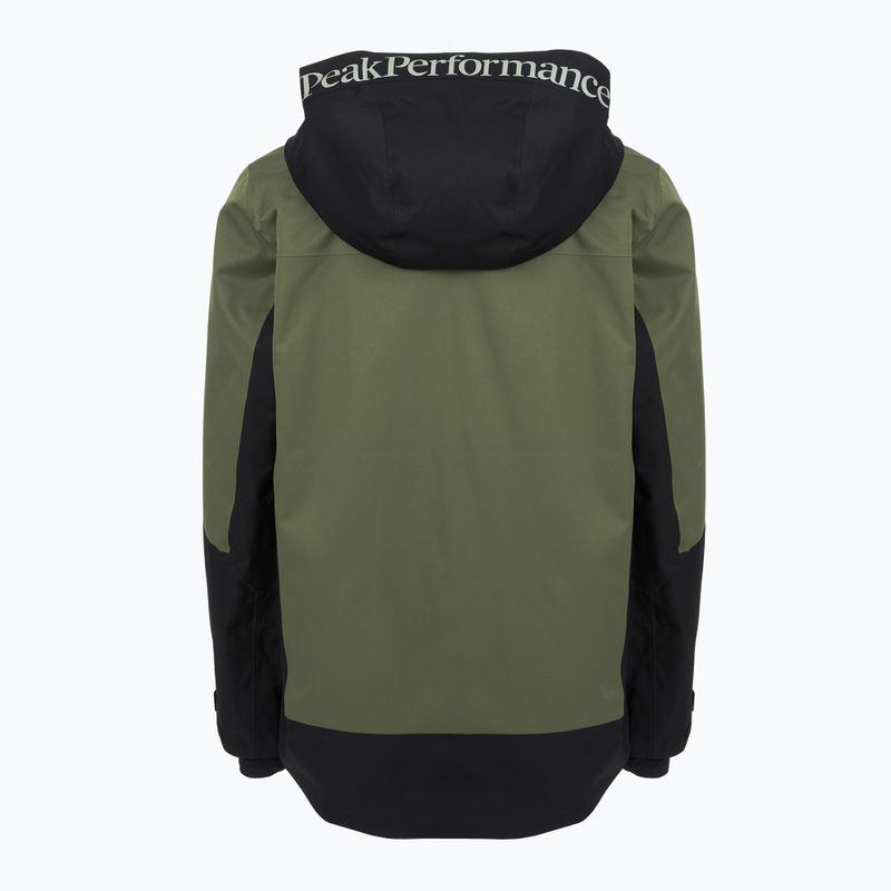 Kurtka narciarska męska Peak Performance Rider Tech Insulated pine needle/black 2