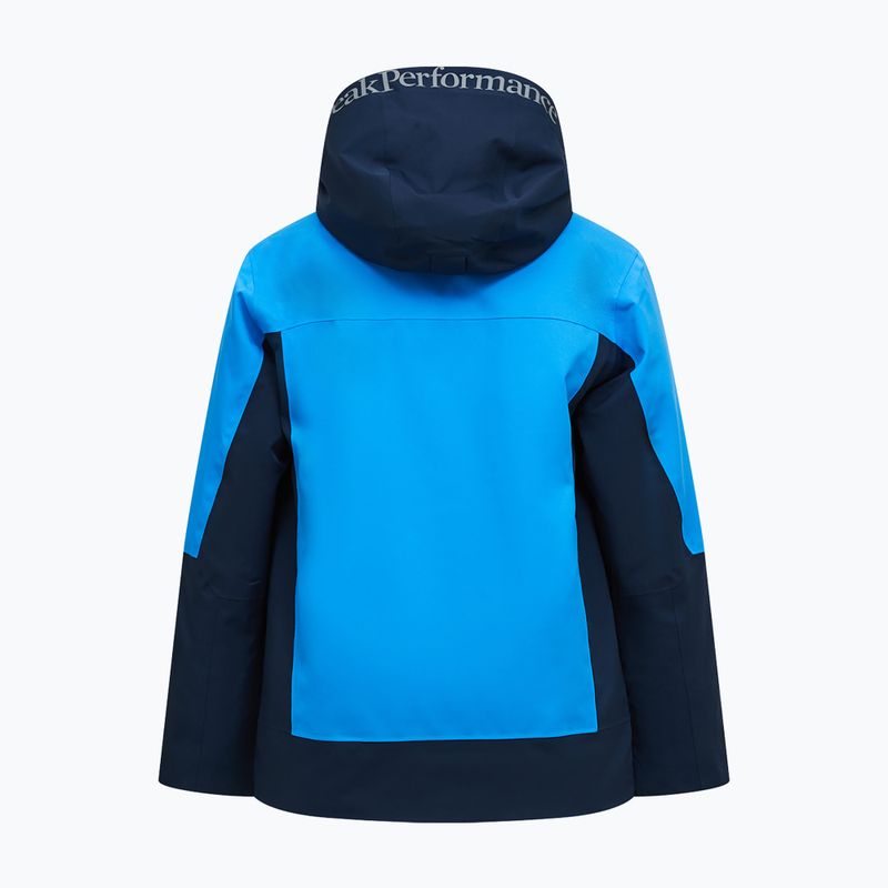 Kurtka narciarska dziecięca Peak Performance Rider Tech Insulated Jacket azure ascent/blue shadow 2