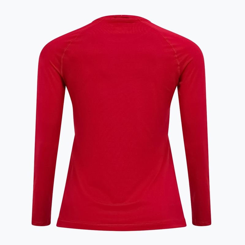 Bluza termoaktywna damska Peak Performance Spirit Crew tech burgundy 4