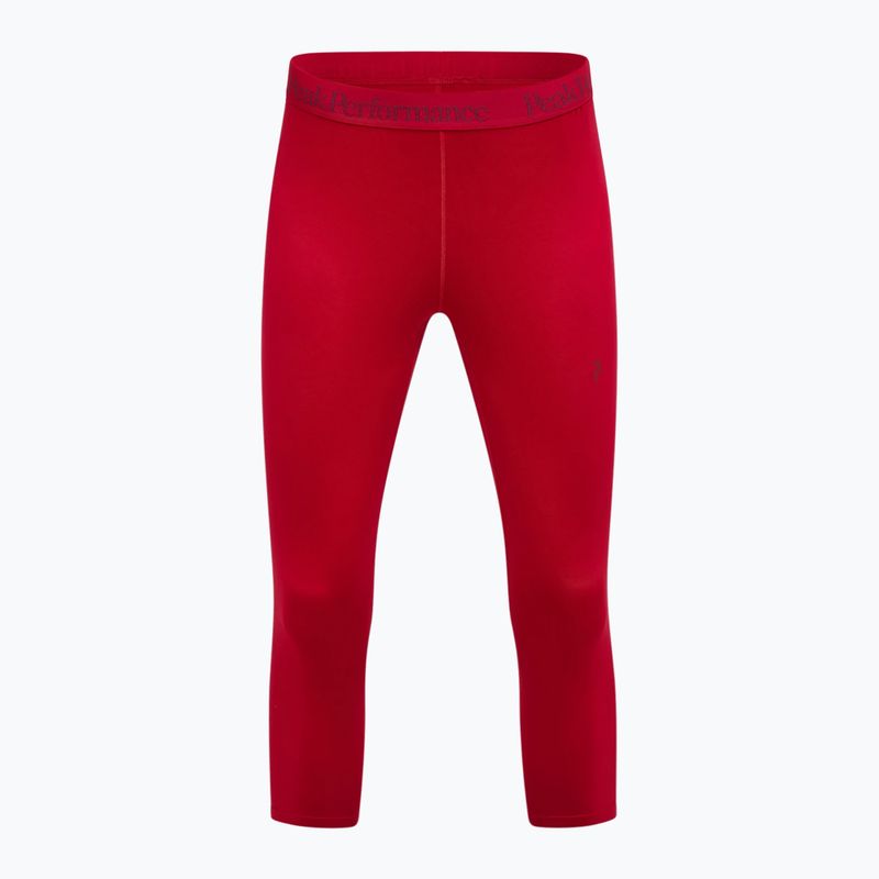 Legginsy termoaktywne damskie Peak Performance Spirit Short John tech burgundy 3