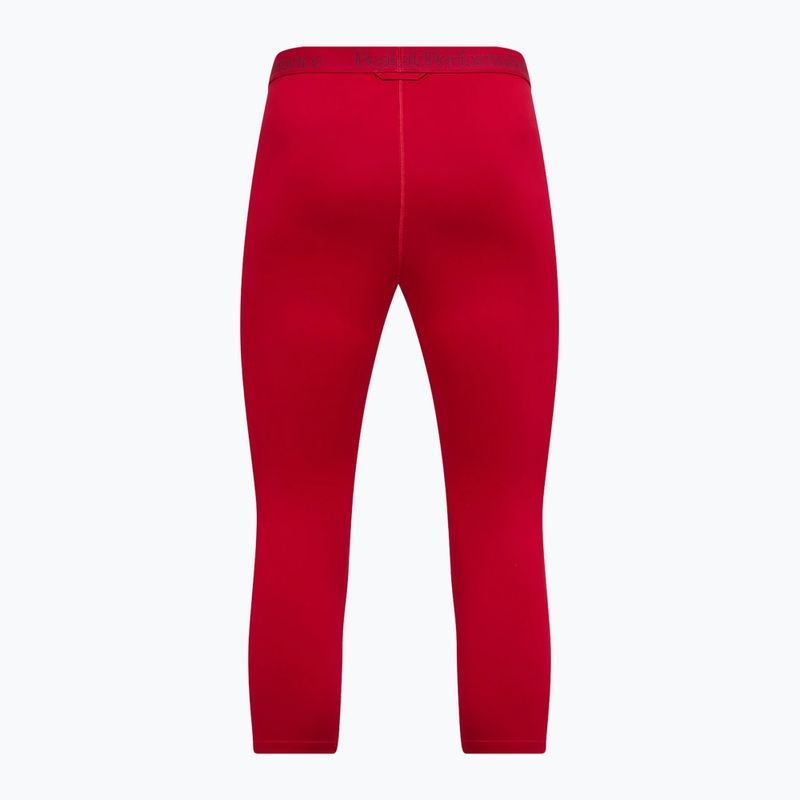Legginsy termoaktywne Peak Performance Spirit Short John tech burgundy 4