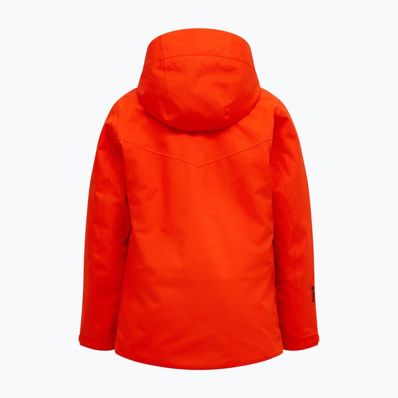 Kurtka narciarska dziecięca Peak Performance JR Maroon Insulated solar burst 2