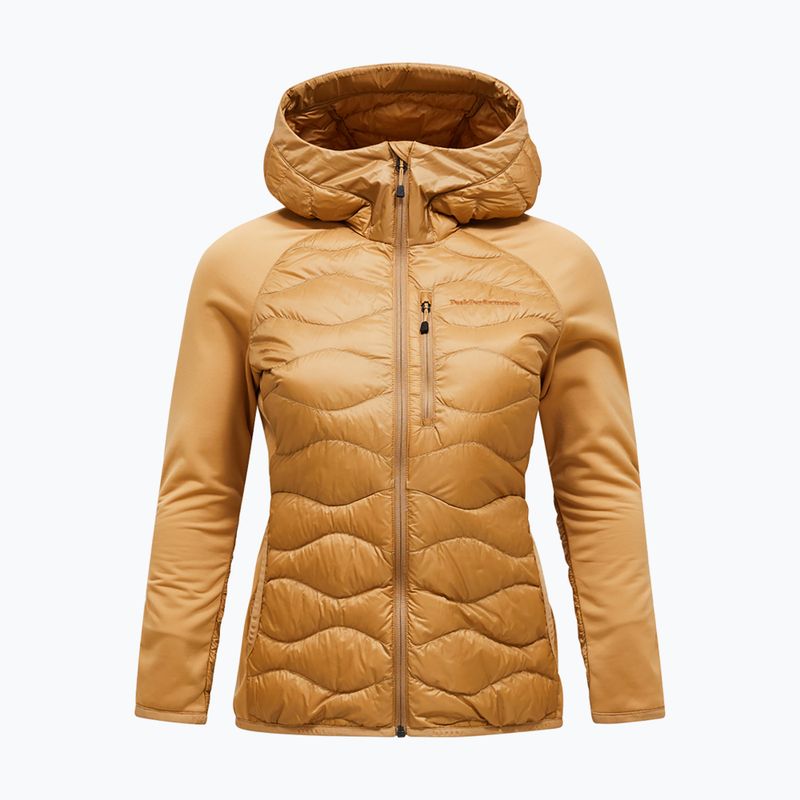Kurtka puchowa damska Peak Performance Helium Hybrid Down Jacket Sierra Sand