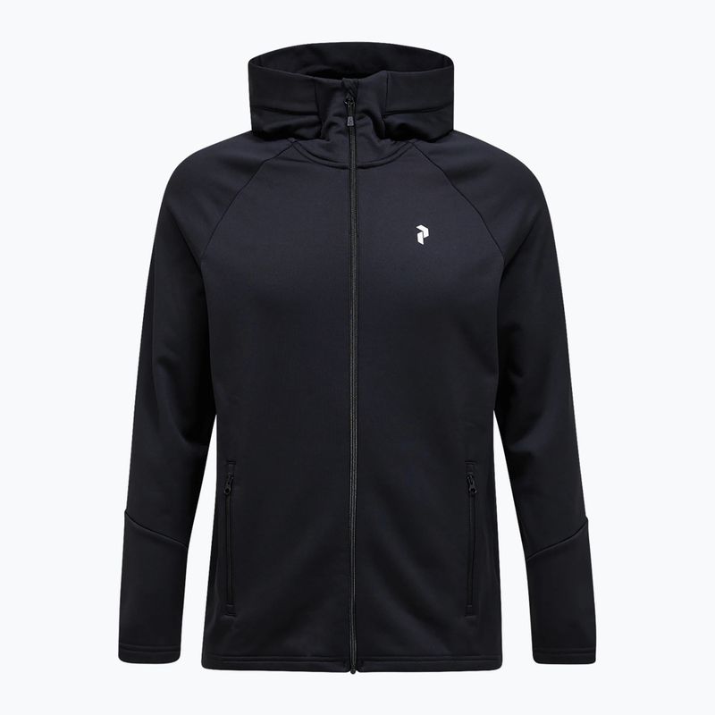 Bluza męska Peak Performance Rider Essentials Zip Hood black/black 6
