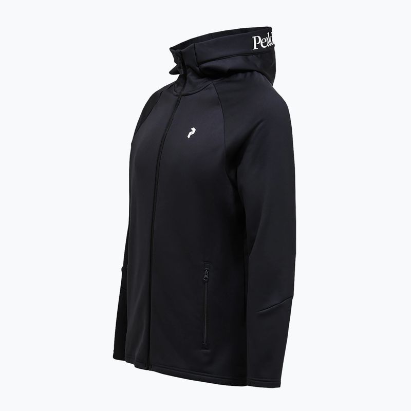 Bluza męska Peak Performance Rider Essentials Zip Hood black/black 8