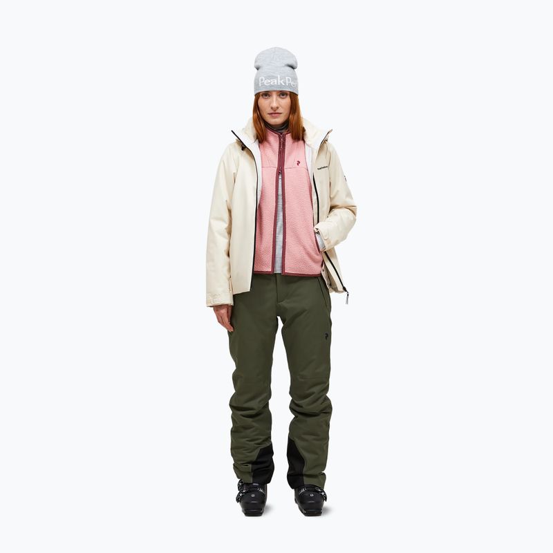 Kurtka narciarska damska Peak Performance Anima Insulated sand fog 4