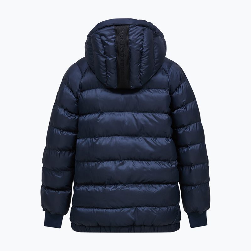 Kurtka puchowa dziecięca Peak Performance Tomic Insulated Hood Jacket blue shadow 2