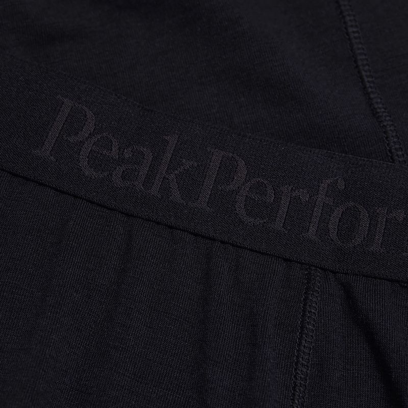 Spodnie termoaktywne męskie Peak Performance Magic 3/4 Johns Long Wool-Blend Baselayer black/black 6