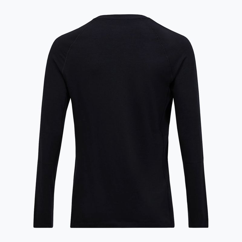 Longsleeve termoaktywny męski Peak Performance Magic Crew Wool-Blend Baselayer black/black 4