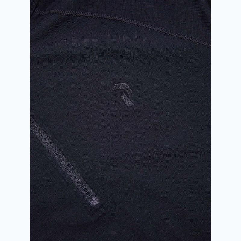 Bluza termoaktywna męska Peak Performance Magic Half Zip Wool-Blend Baselayer black/black 6