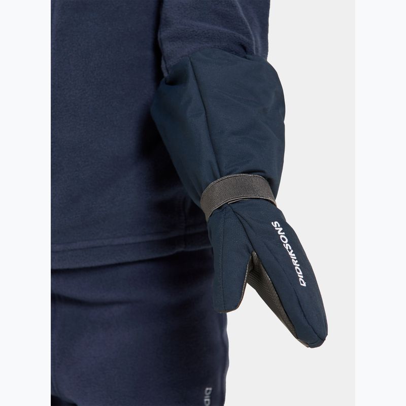 Rękawice narciarskie dziecięce Didriksons Biggles Mittens navy 2