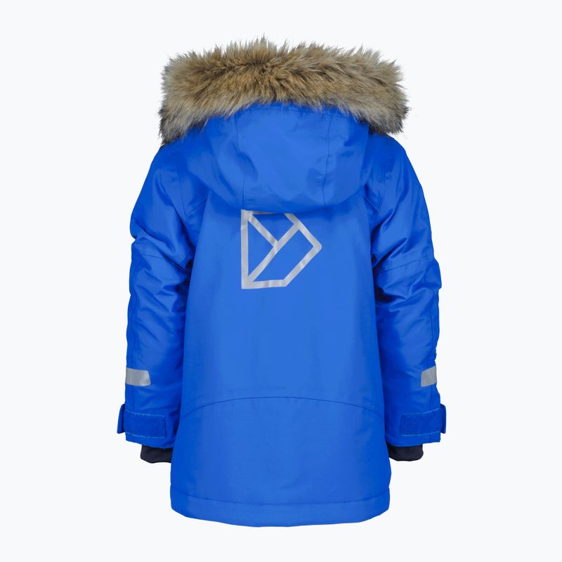 Kurtka zimowa dziecięca Didriksons Bjärven Parka caribbean blue 10