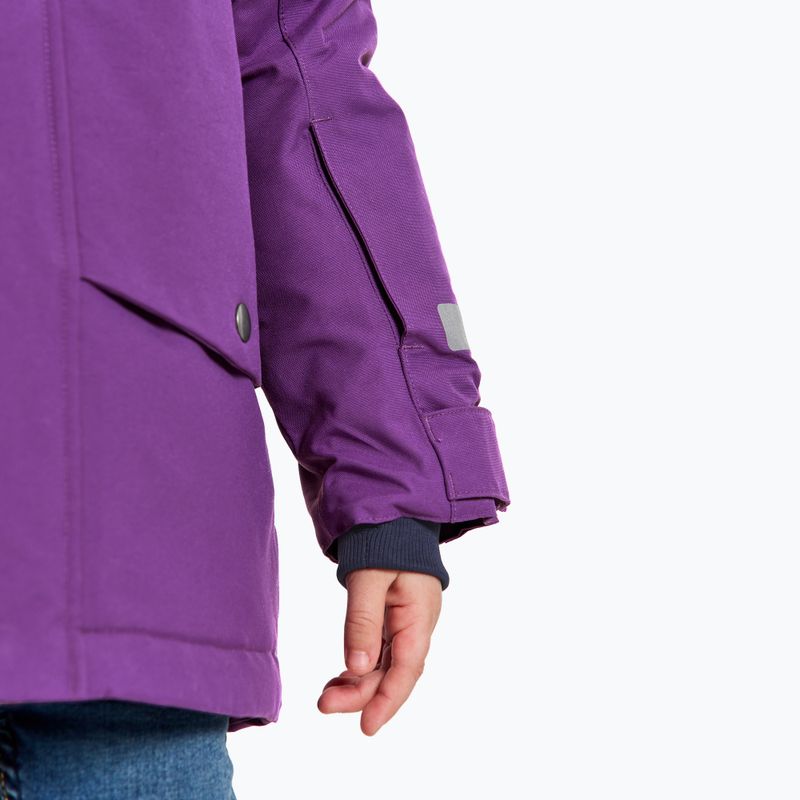 Kurtka zimowa dziecięca Didriksons Bjärven Parka royal purple 7