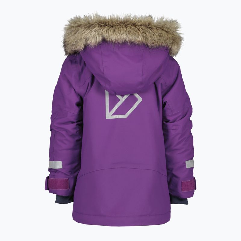 Kurtka zimowa dziecięca Didriksons Bjärven Parka royal purple 10