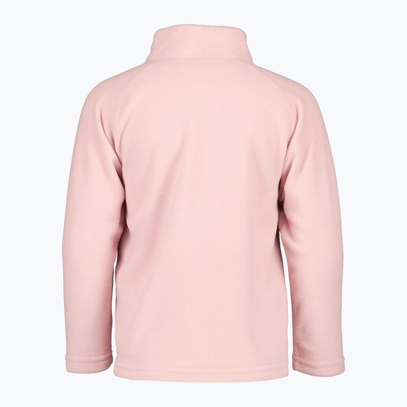 Bluza polarowa dziecięca Didriksons Monte Fz dusty pink 5