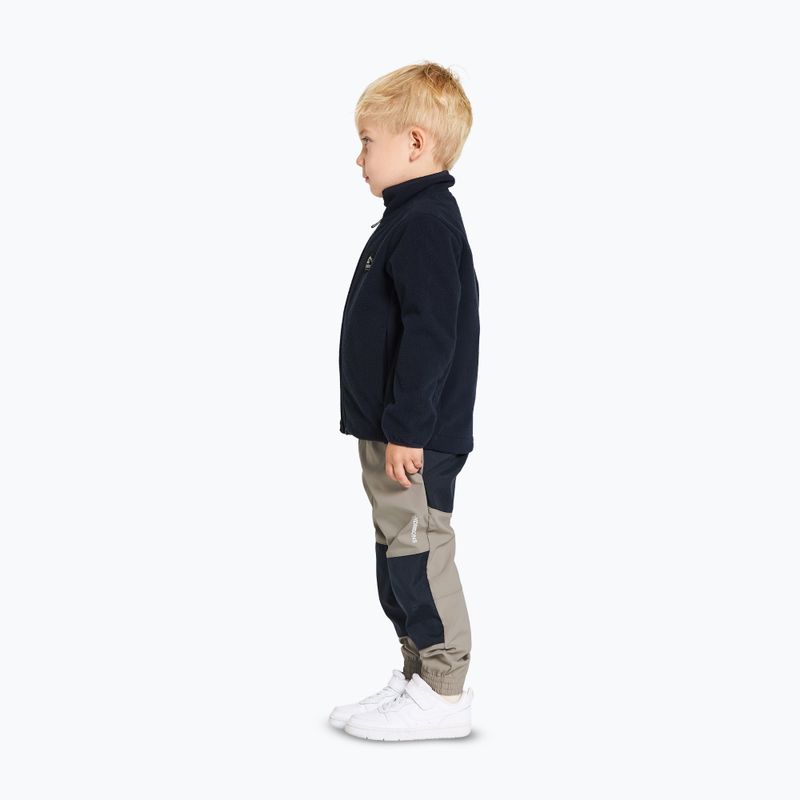 Bluza polarowa dziecięca Didriksons Muskot dark night blue 5