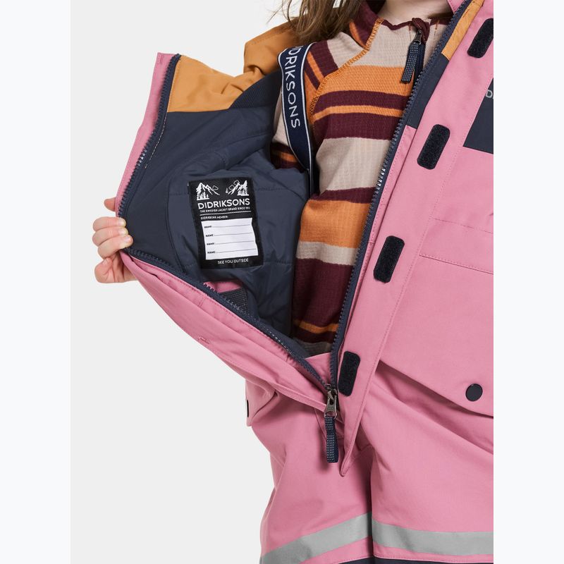 Kombinezon narciarski dziecięcy Didriksons Bjärven Cover heather pink 9