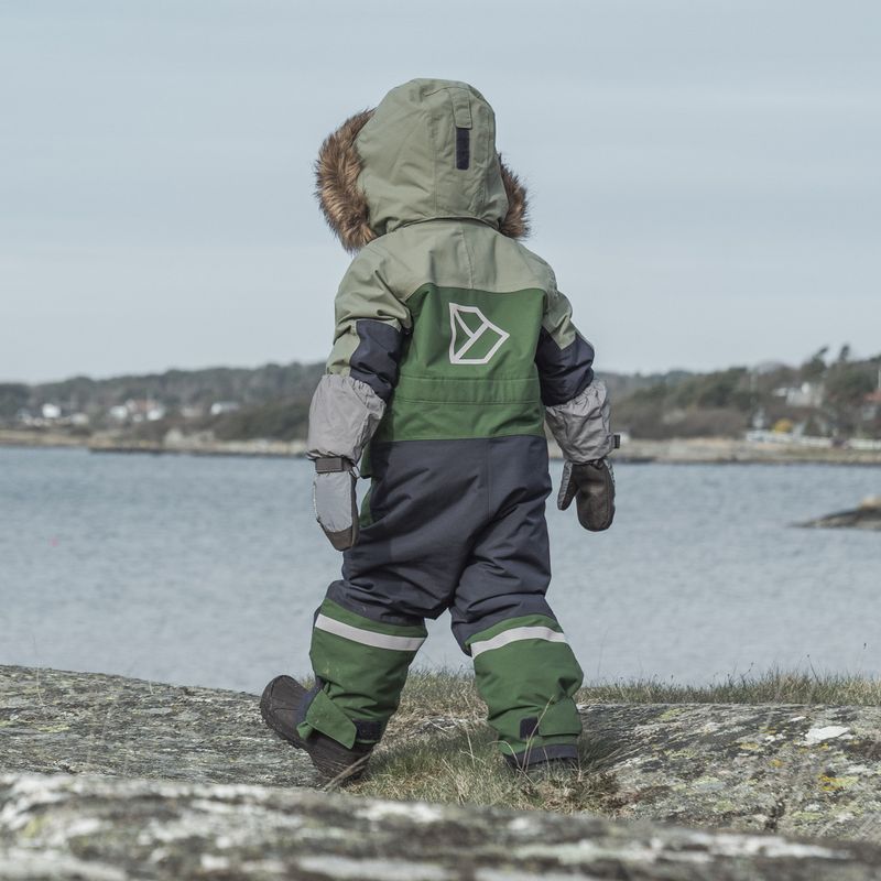 Kombinezon narciarski dziecięcy Didriksons Bjärven Cover light moss 18