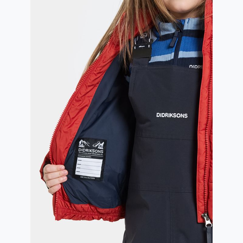 Kurtka dziecięca Didriksons Roxen pomme red 9