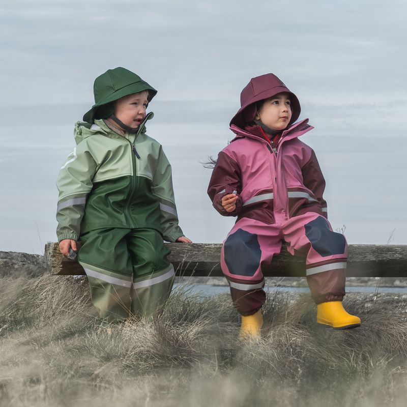 Komplet dziecięcy Didriksons Waterman Set 12 pine green 9