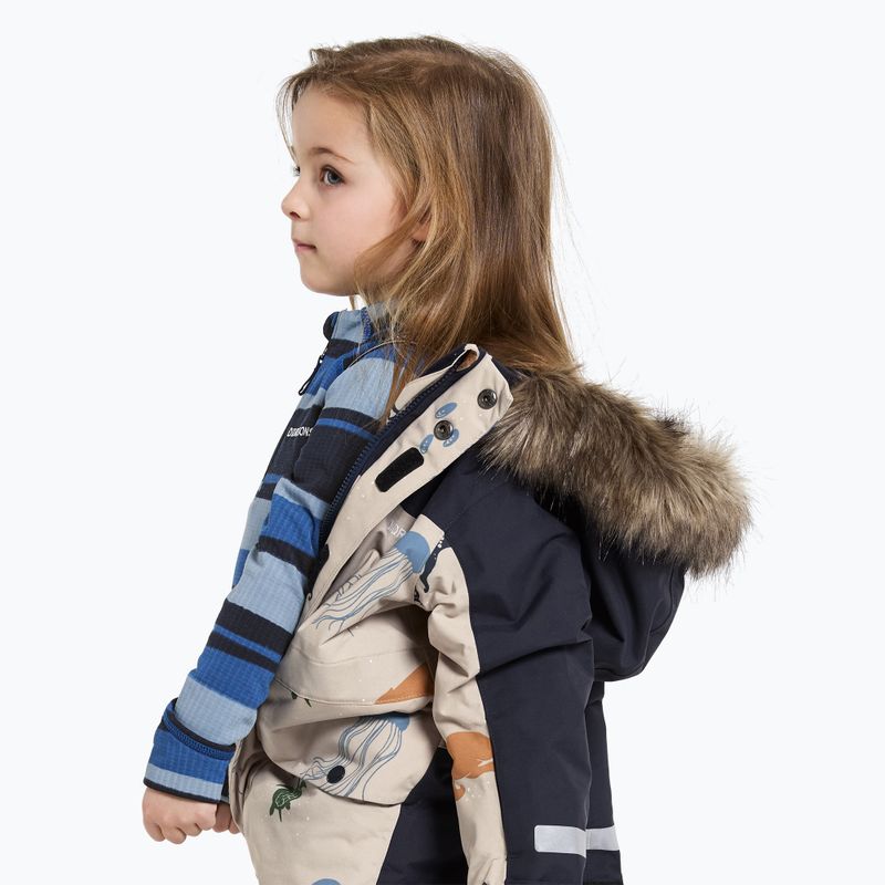 Kombinezon narciarski dziecięcy Didriksons Bjärven Cover Se winter ocean multi reflex 11