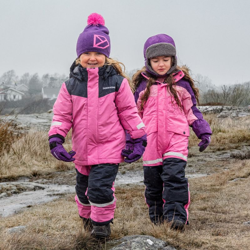 Komplet narciarski dziecięcy Didriksons Skare sweet pink 19