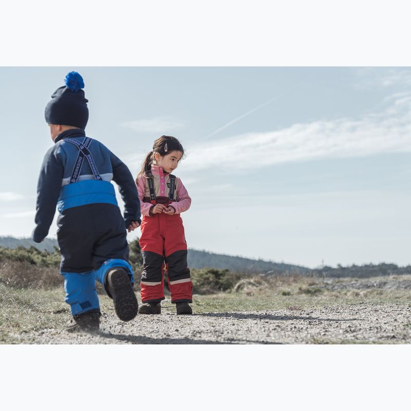 Bluza polarowa dziecięca Didriksons Monte Half Button cloud blue 13