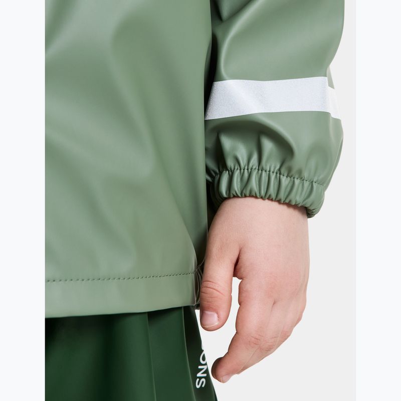 Komplet przeciwdeszczowy dziecięcy Didriksons Slaskeman light moss 10