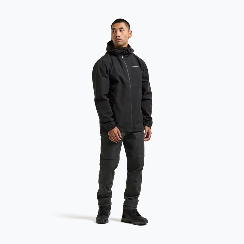 Kurtka przeciwdeszczowa męska Didriksons Dario 2 black 2